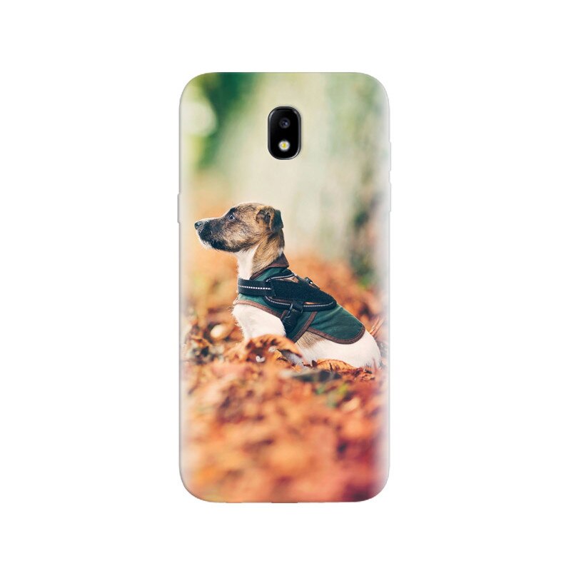 Husa Samsung J5 2017 Dog Autumn Leaves