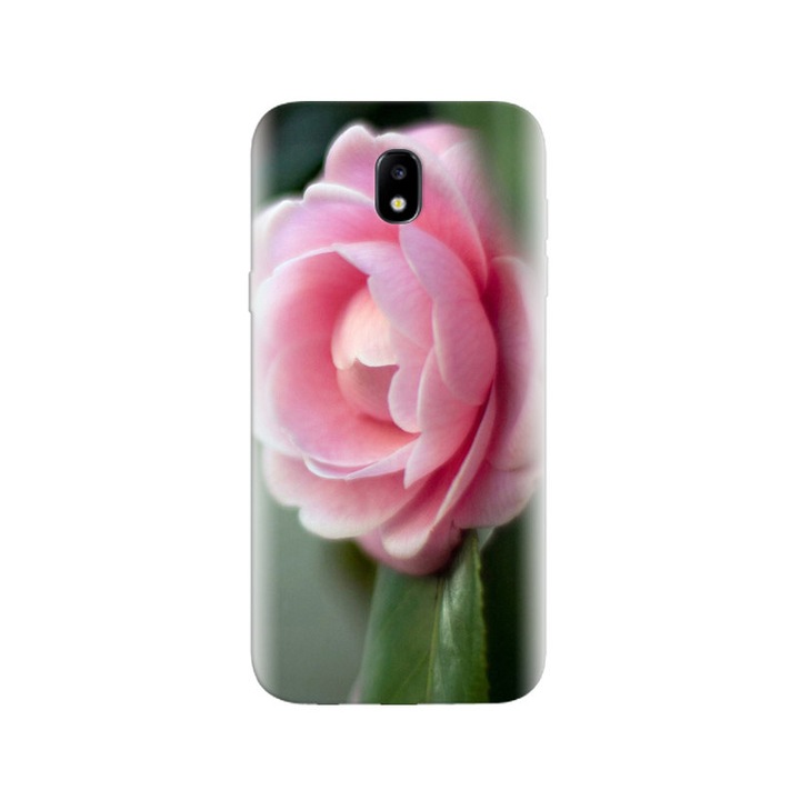 Силиконов калъф за Samsung Galaxy J5 2017 - модел Pink Camellia Htc One M8