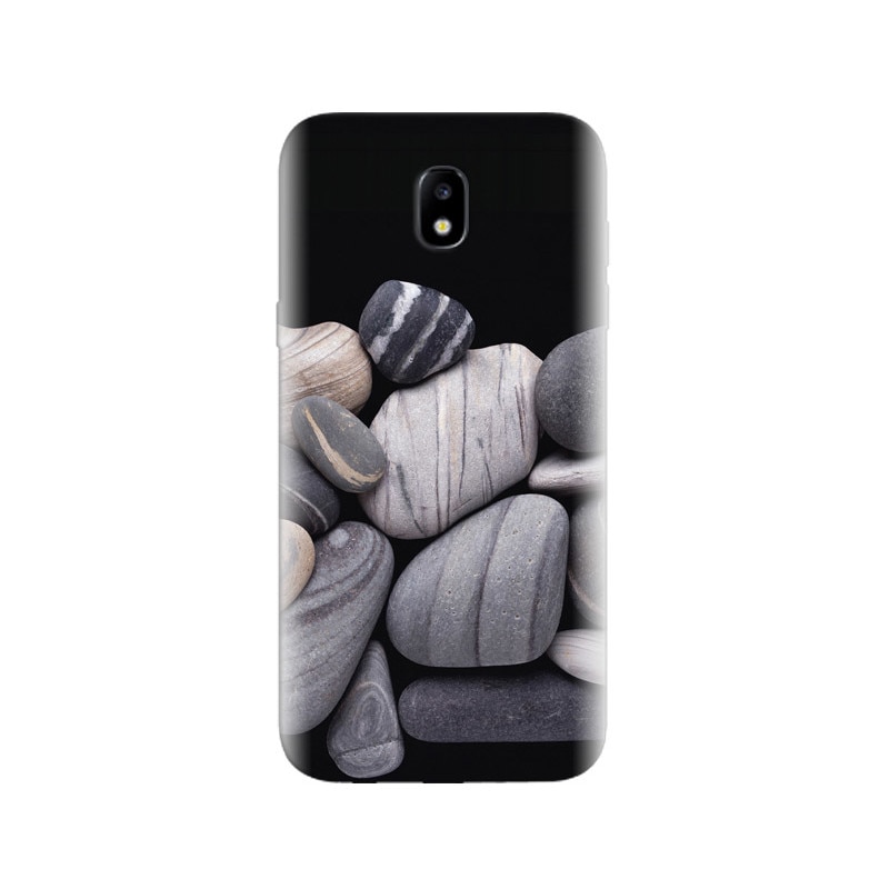 Husa Samsung J5 2017 Grey Pebbles Galaxy Note 3 Lock