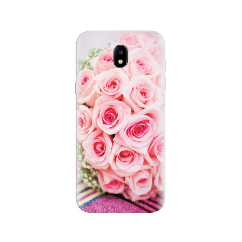Husa Samsung J5 2017 Pink Rose Bouquet Wedding