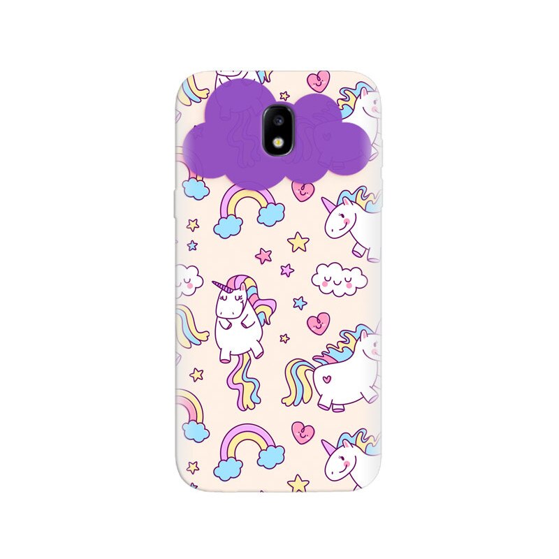 Husa Samsung J5 2017 Pink Unicorns