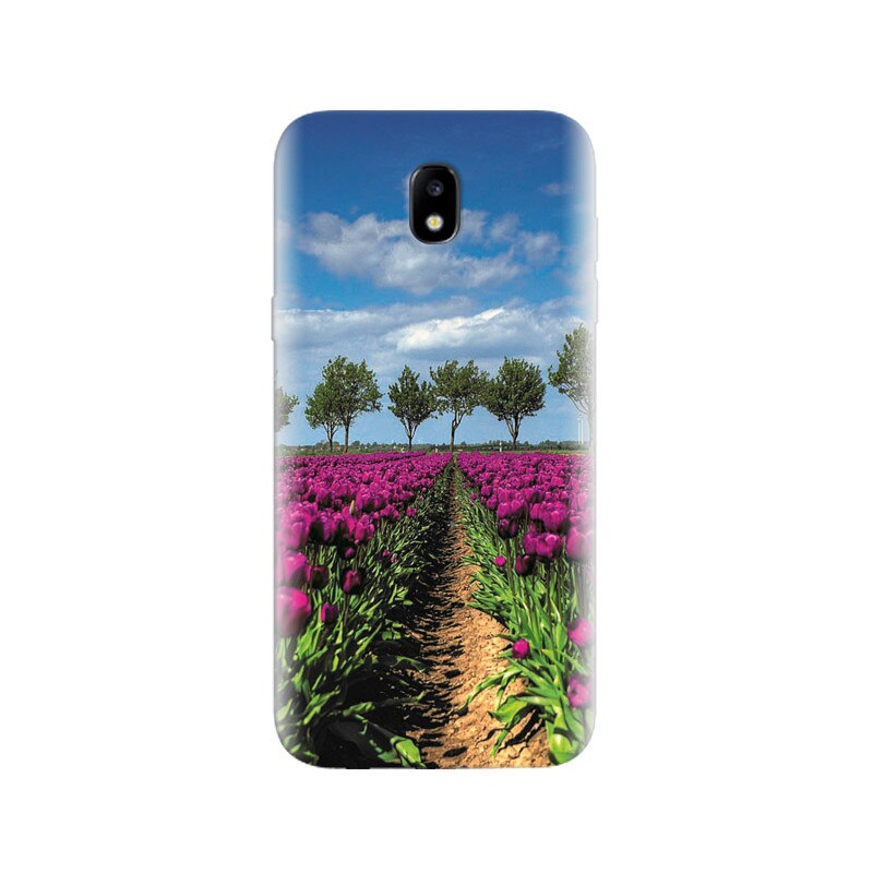 Husa Samsung J5 2017 Purple Tulip Field In Holland