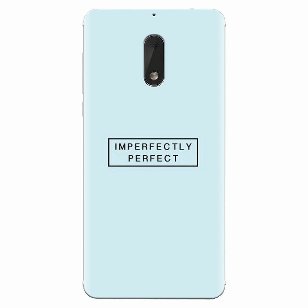 Husa silicon pentru Nokia 6, Imperfectly Perfect