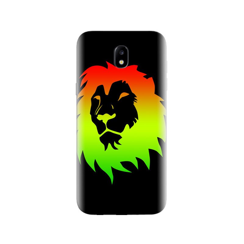 Husa Samsung J5 2017 Rasta Color Lion