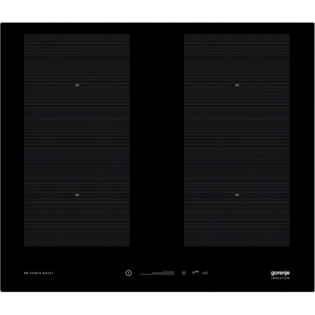 Plita incorporabila Gorenje IS656SC, 4 zone de gatit, Inductie, Touch control, 60 cm, Sticla neagra