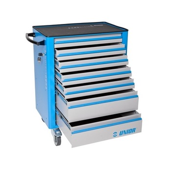 Carucior Unior de scule Eurovision cu 7 sertare Carucior Unior de scule Eurovision cu 7 sertare