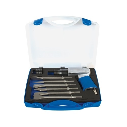 Pistol pneumatic percutor Unior cu set de dalti