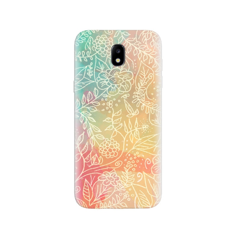 Husa Samsung J5 2017 Hand Drawn Flowers