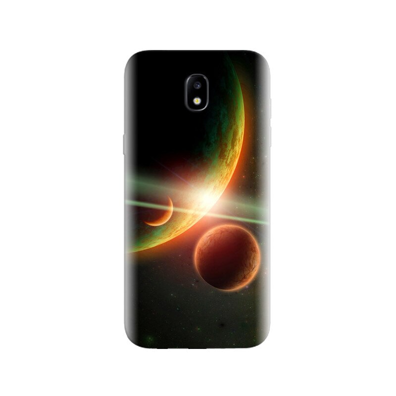 Husa Samsung J5 2017 Green Planets Energy Cosmos Galaxies