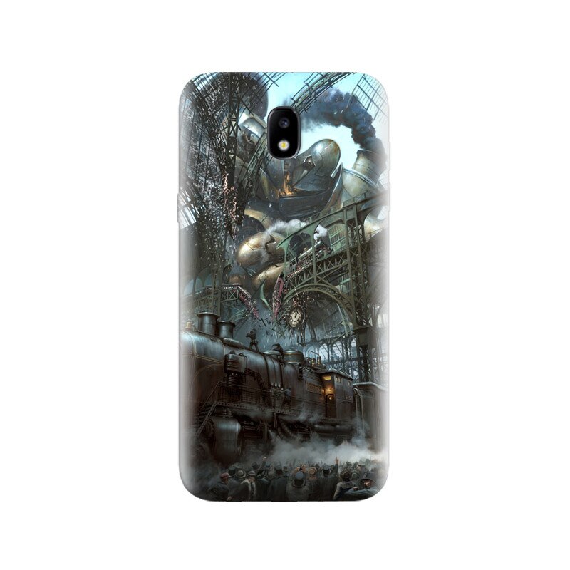 Husa Samsung J5 2017 Steampunk Train Station Titan
