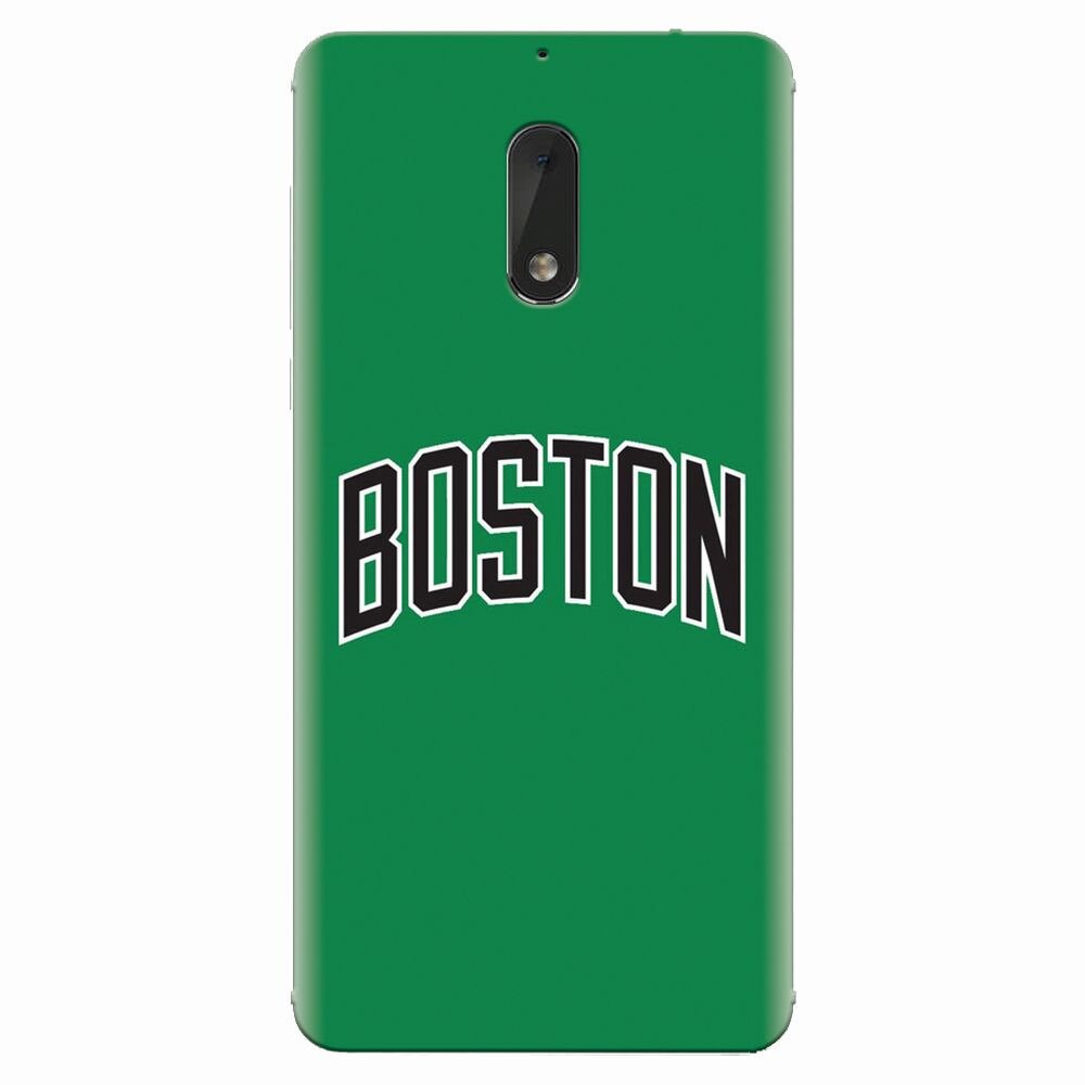 Husa silicon pentru Nokia 6, NBA Boston Celtics