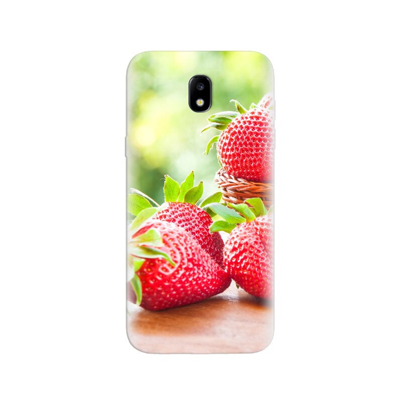 Husa Samsung J5 2017 Sweet Fresh Strawberry On Basket