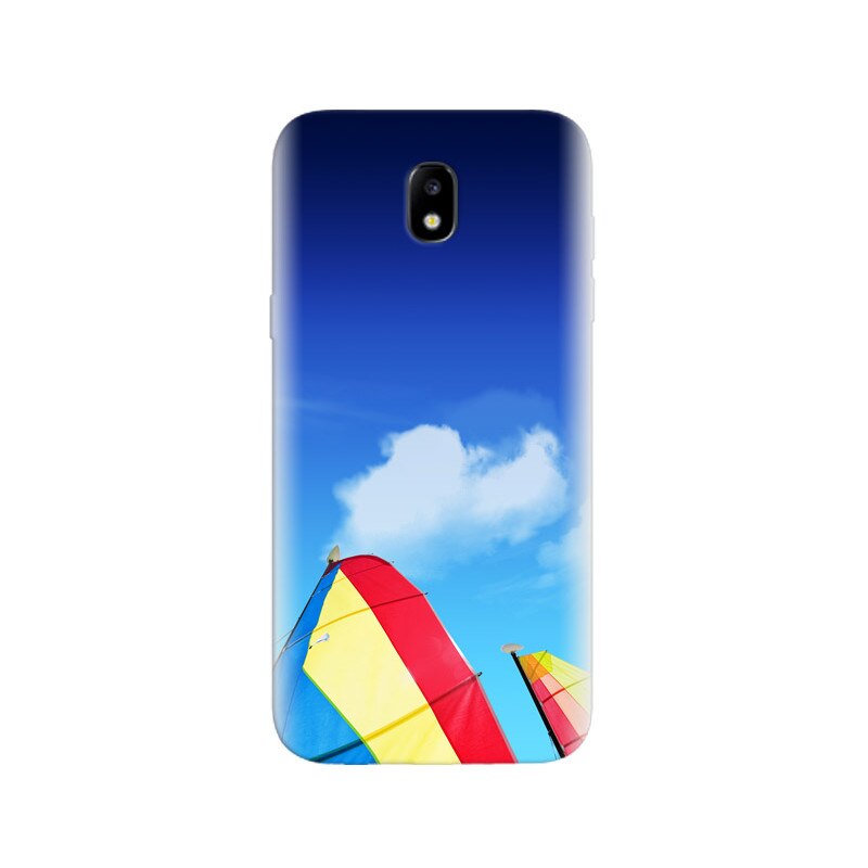 Husa Samsung J5 2017 Lenovo Stock Blue Sky Colorful Boats