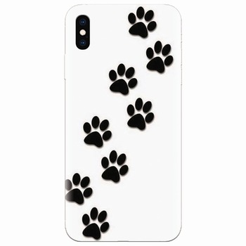 Husa silicon pentru Apple Iphone XS Max, Dog Mark Husa silicon pentru Apple Iphone XS Max, Dog Mark