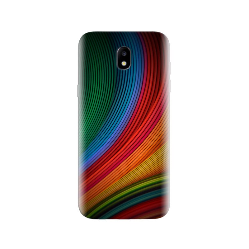 Husa Samsung J5 2017 Stock Colorful Lines Curves