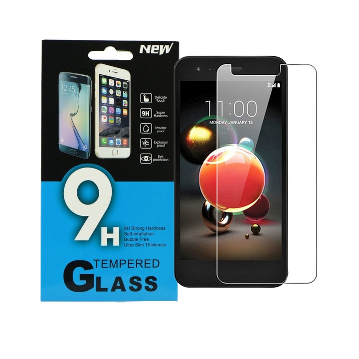 LG K9 / K8 2018 üvegfólia, tempered glass, előlapi, edzett