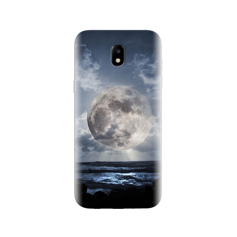 Husa Samsung J5 2017 Super Moon Over Sea