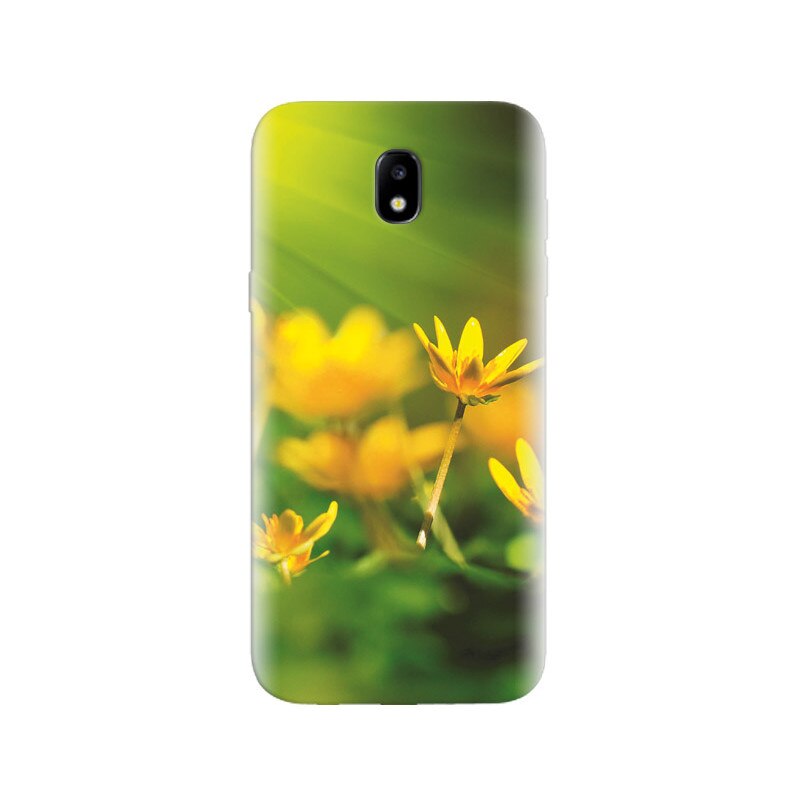 Husa Samsung J5 2017 Nice Yellow Flower Close Up