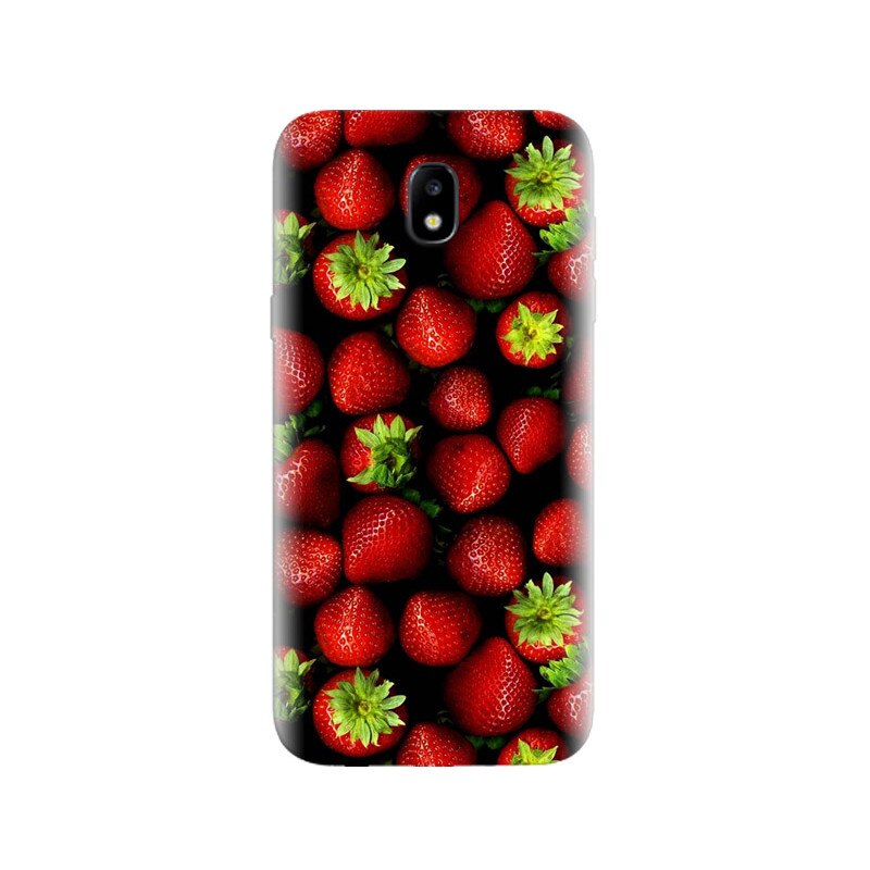 Husa Samsung J5 2017 Strawberries Pattern Red Fruit