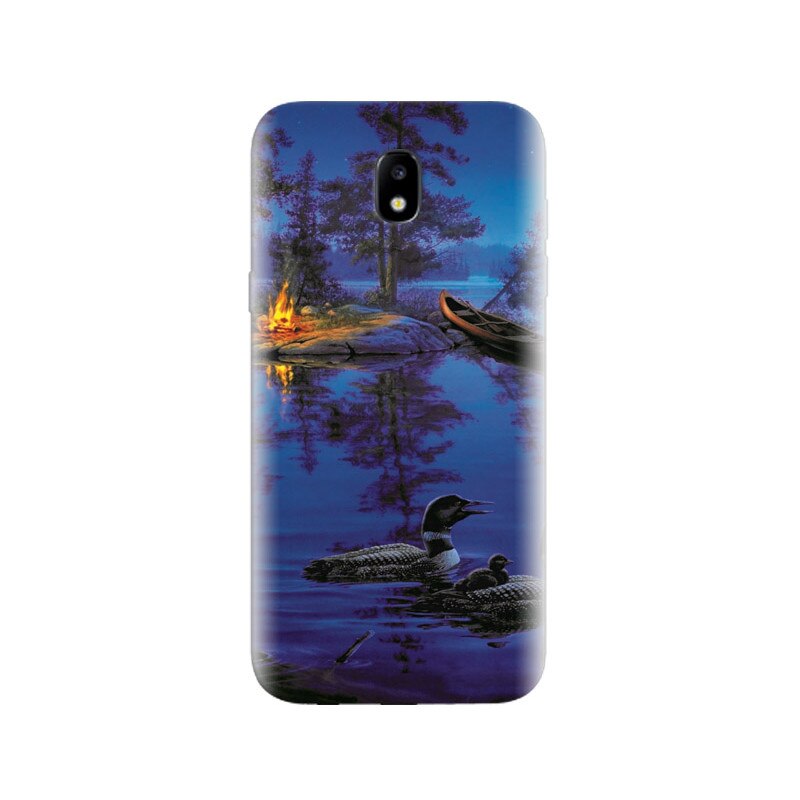 Husa Samsung J5 2017 Night Fire Fantasy Backgrounds