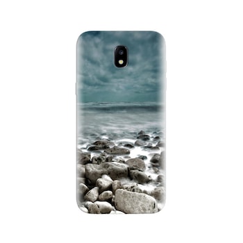 Husa Samsung J5 2017 Rough Sea Rocks Waves Lock Husa Samsung J5 2017 Rough Sea Rocks Waves Lock