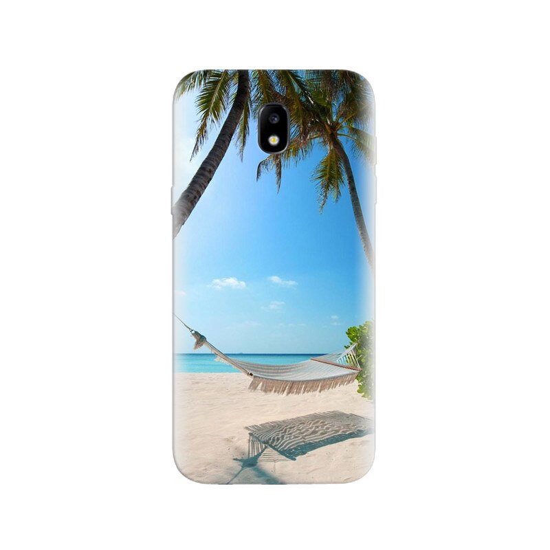 Husa Samsung J5 2017 Sandy Beach Palm Trees