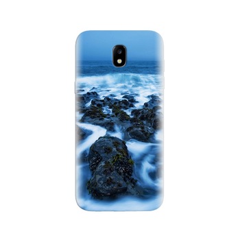 Husa Samsung J5 2017 Sea Rocks Covered In Mist Husa Samsung J5 2017 Sea Rocks Covered In Mist