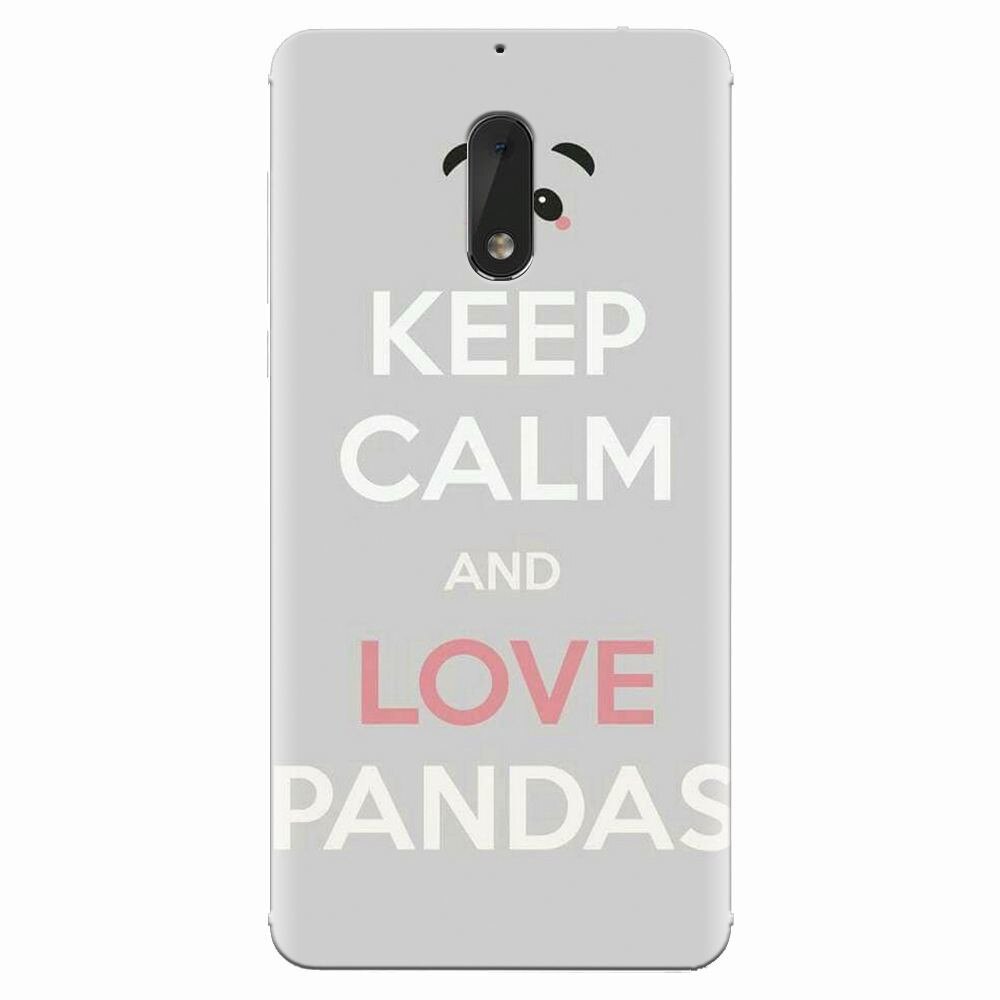 Husa silicon pentru Nokia 6, Panda Phone