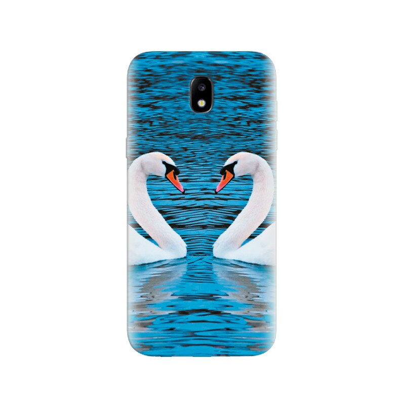 Husa Samsung J5 2017 Two Very Beautiful Swan High Resolution Pics