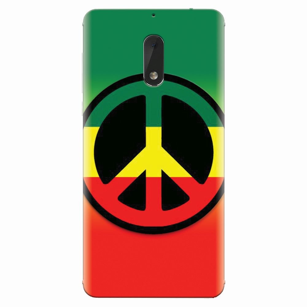 Husa silicon pentru Nokia 6, Peace
