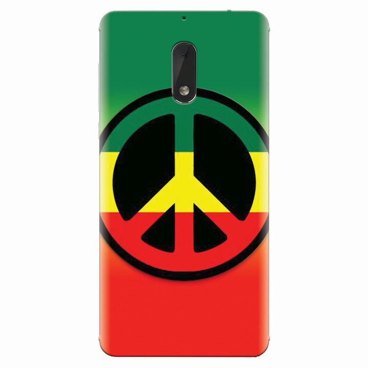 Силиконов кейс за Nokia 6, Peace