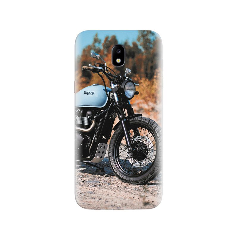 Husa Samsung J5 2017 Triumph Bonneville Old Bike Style