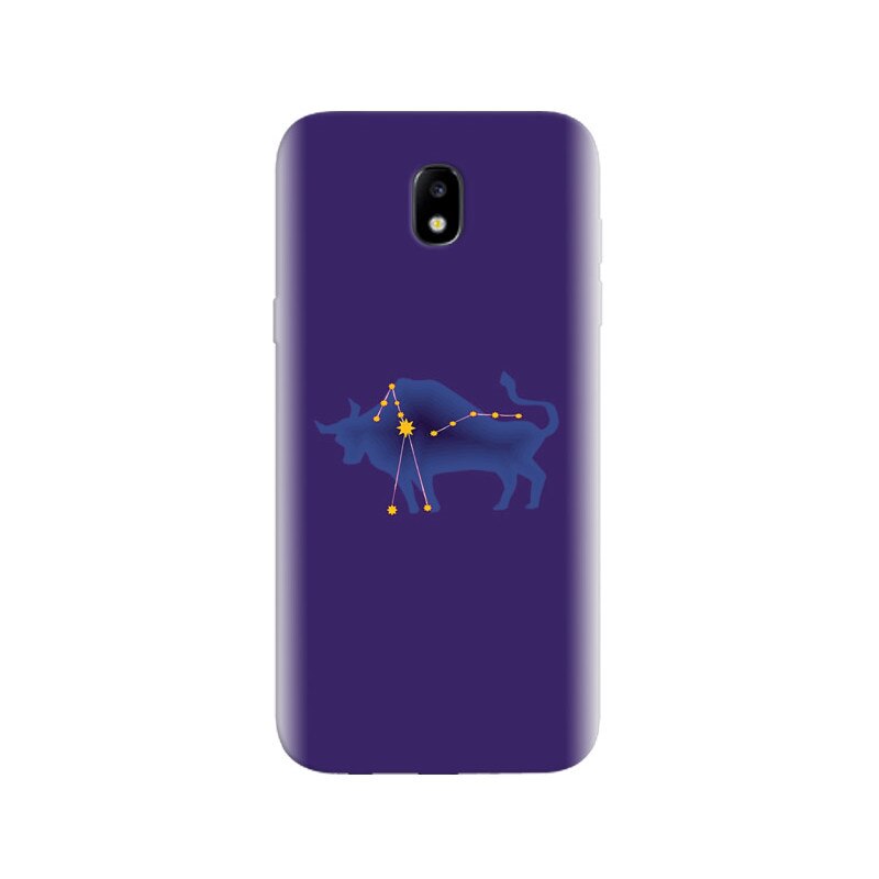Husa Samsung J5 2017 Taurus Zodiac With Light Blue Background Hqs