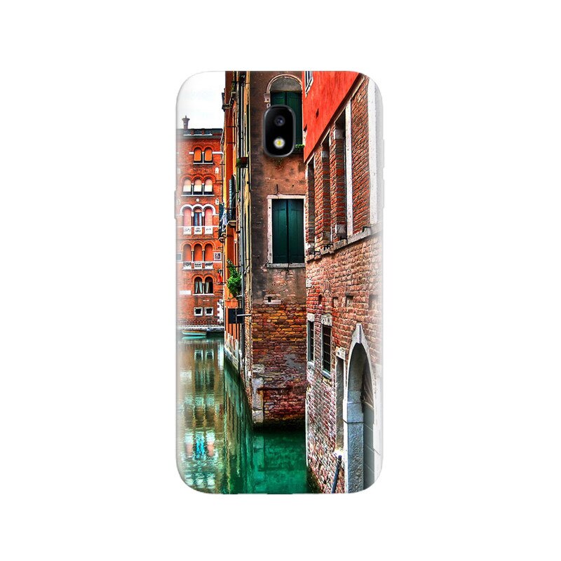 Husa Samsung J5 2017 Venice Street Buildings Red Brick