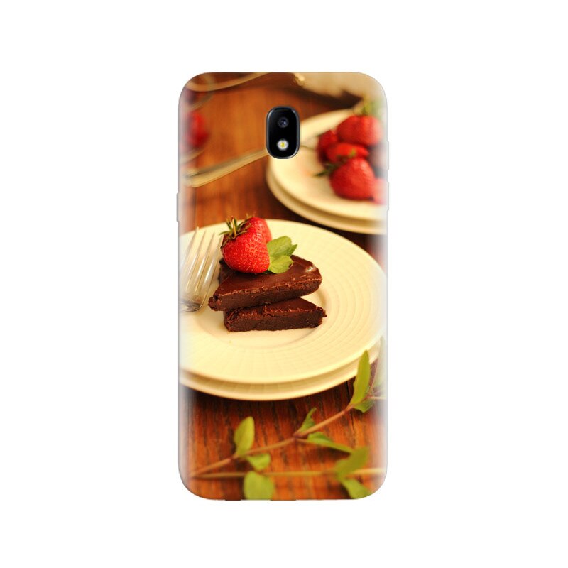 Husa Samsung J5 2017 Valentines Day Chocolate Strawberries Desert
