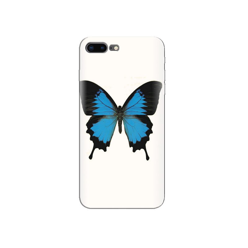 Husa Iphone 7 Plus Blue Butterfly 003