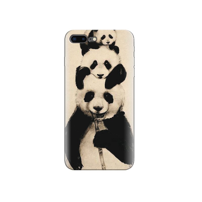 Husa Iphone 7 Plus Cute Panda 004