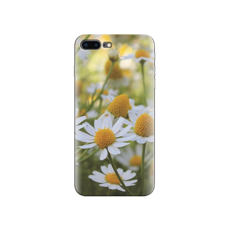 Husa Iphone 8 Plus White Flower Phone 001