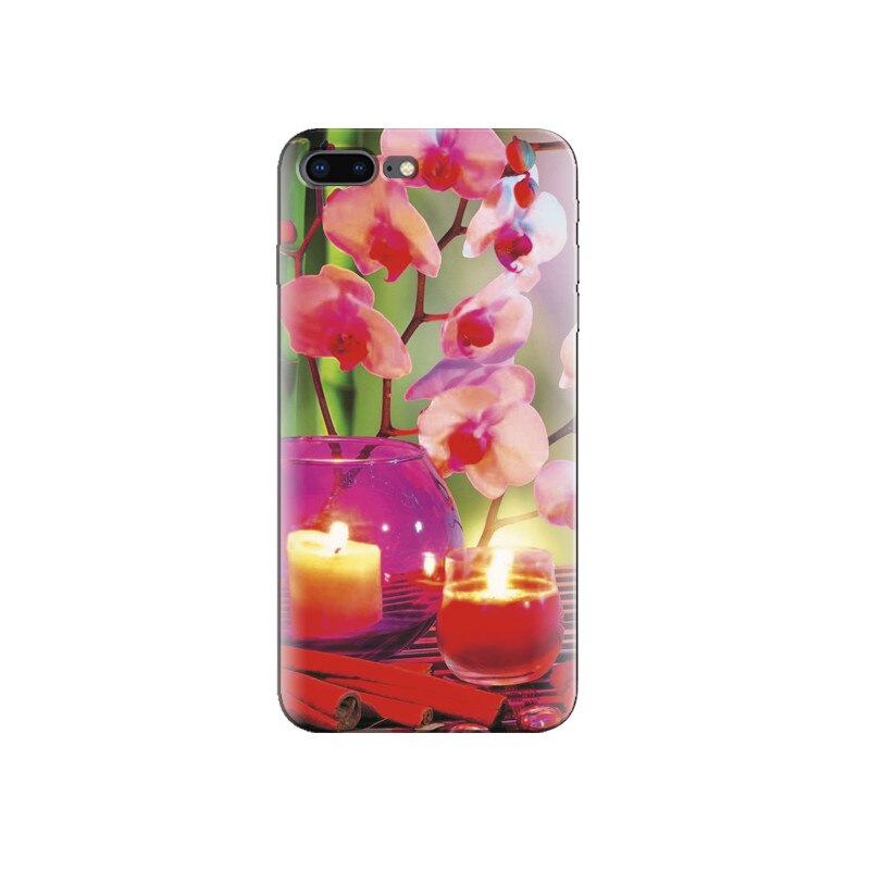 Husa Iphone 8 Plus White Flower