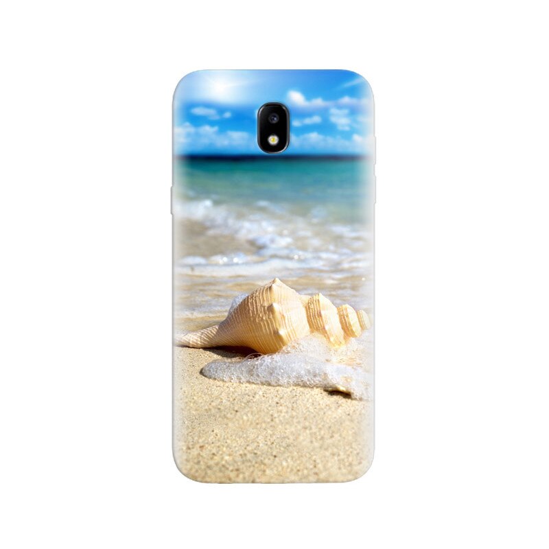 Husa Samsung J5 2017 White Seashell In Waves