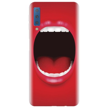 Husa silicon pentru Samsung Galaxy A7 2018, Big Mouth Husa silicon pentru Samsung Galaxy A7 2018, Big Mouth