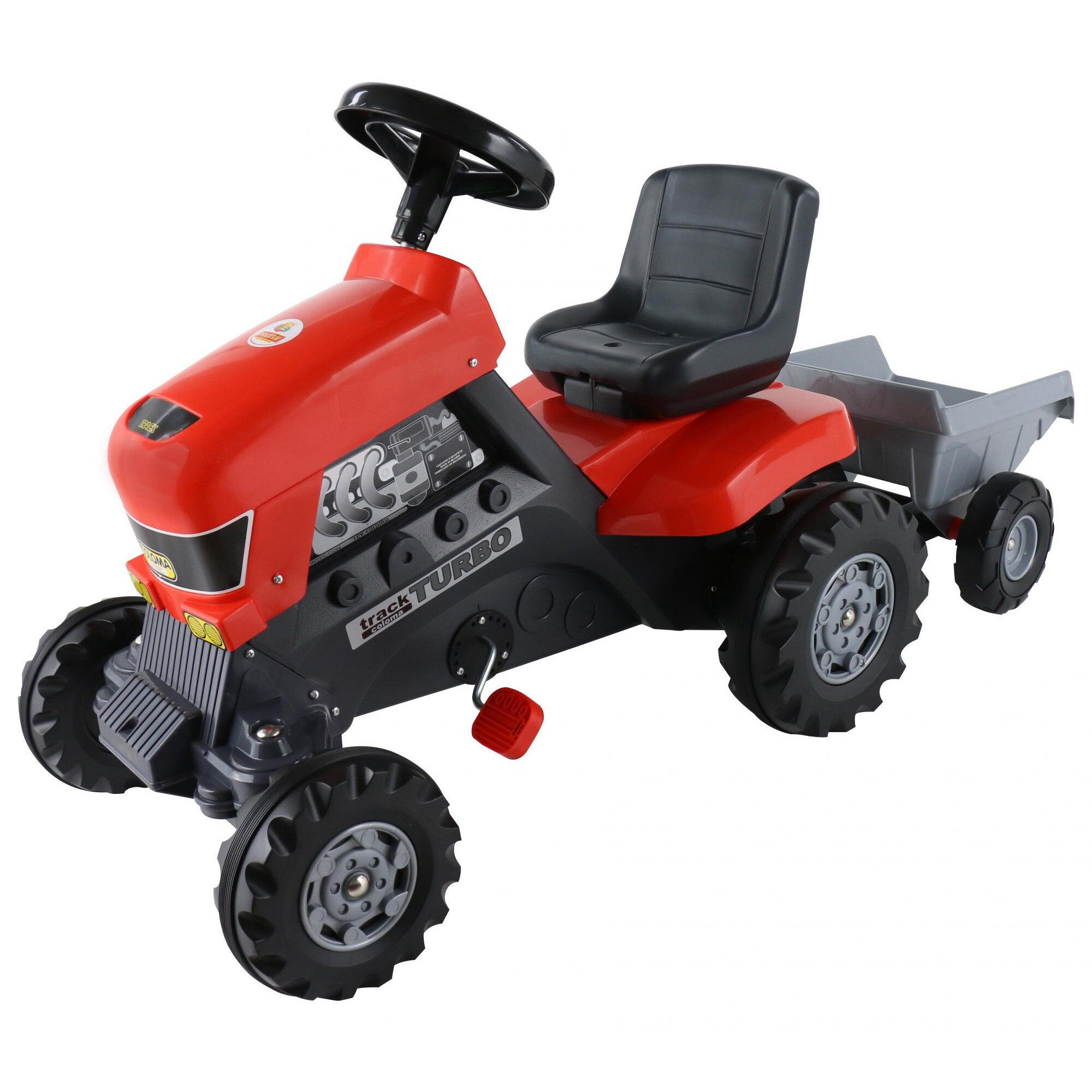 Tractor cu pedale si remorca, Coloma