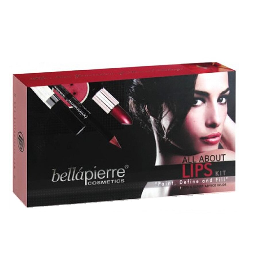 Set de buze BellaPierre All About Lips Kit - Evening