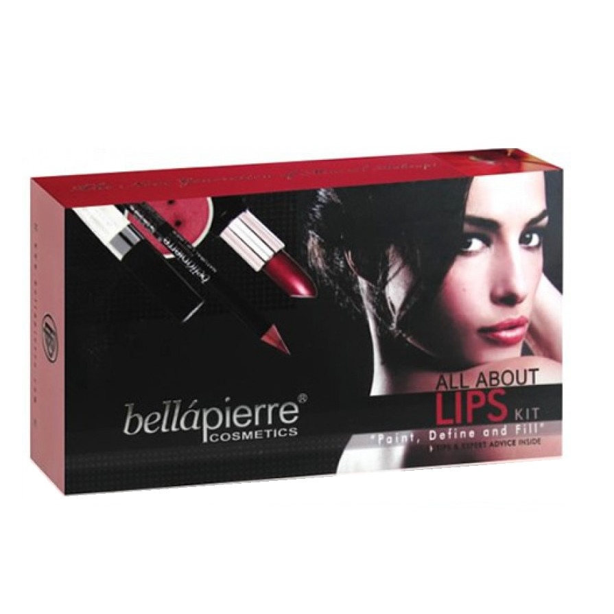 Set de buze BellaPierre All About Lips Kit - Glam