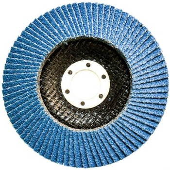 Disc lamelar frontal Hector (disc eventail), diametru 125, Granulatie 60 Disc lamelar frontal Hector (disc eventail), diametru 125, Granulatie 60