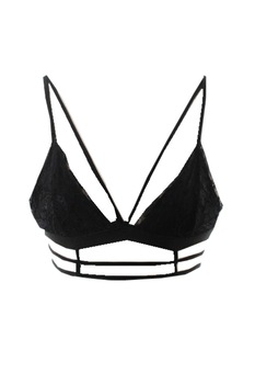 Sutien din dantela, cu captuseala, Negru Sutien din dantela, cu captuseala, Negru