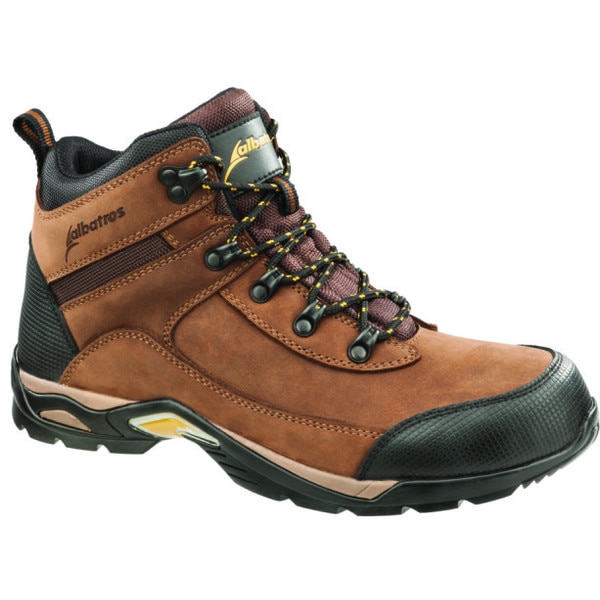 Pantofi de protectie Albatros GLOBETROTTER MID O2, Cafea, Dimensiune 47