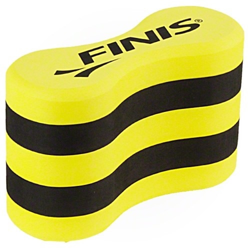 Plutitor Monobloc Juniori Finis, Galben/Negru