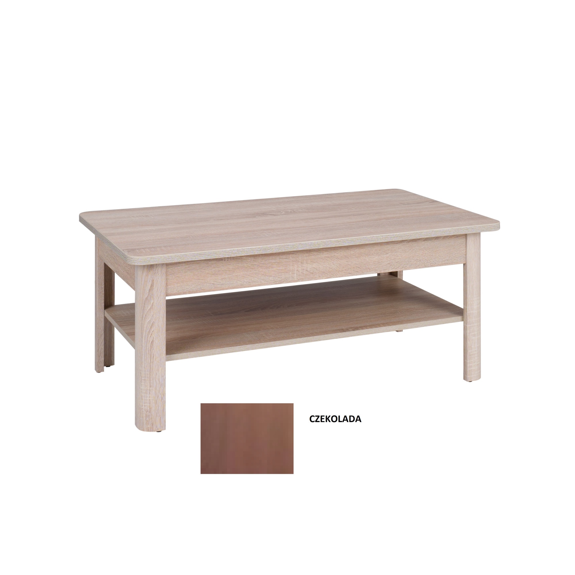 Masa FLORIN 11, culoare CZEKOLADA (ciocolata), 114 x 64 x 48 cm