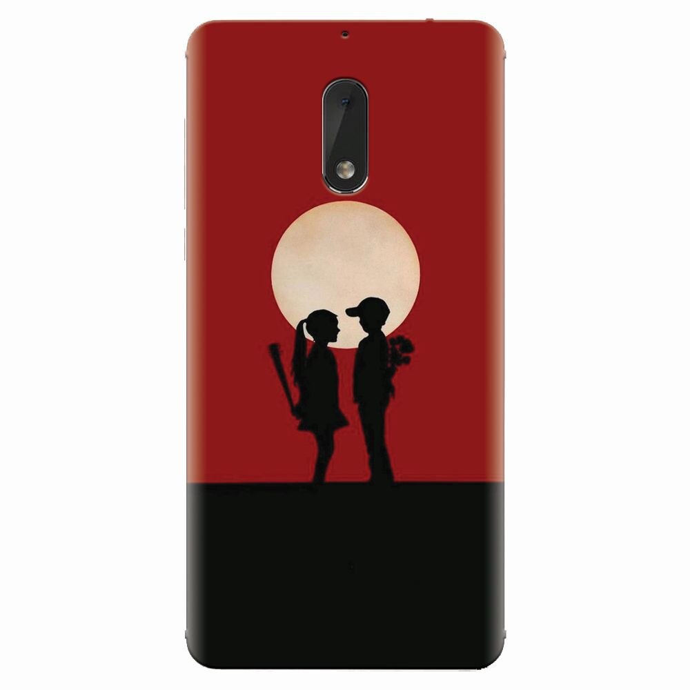 Husa silicon pentru Nokia 6, Boy Girl Love Story